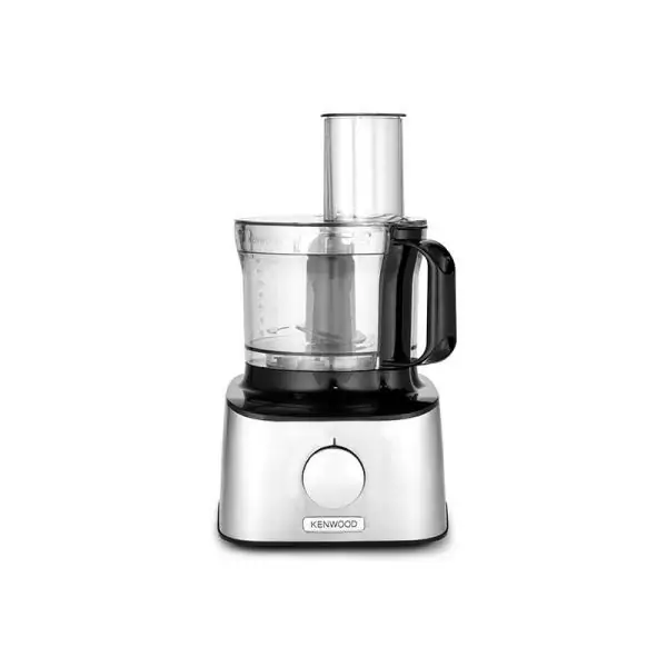 Robot multifonction Inox KENWOOD MultiPro Compact FDM301SS - Blender, presse agrumes, 3 disques, double fouet, pétrin, spatule