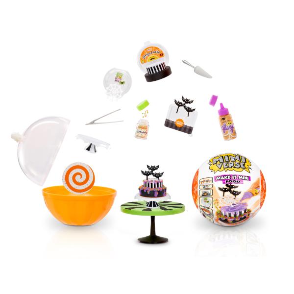 MGA Miniverse - Halloween - Jeu Créatif - Série Diner - Loisirs créatif et décoratif en résine - Non Comestible - 8 ans et