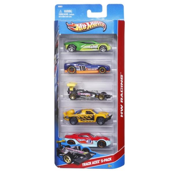 Hot Wheels Coffret De 5 Vehicules