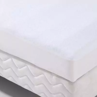 Protégez votre matelas avec l'Alese forme housse imperméable en éponge 100% coton - Blanc
