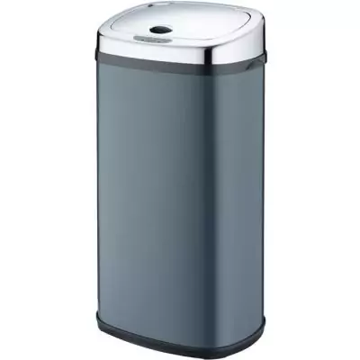 Poubelle de cuisine automatique LARGO - 42 L - Inox gris mat