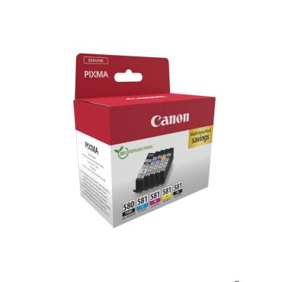 Cartouche d'encre générique Canon PGI-580/CLI-581 - Pack de 6 couleurs variées