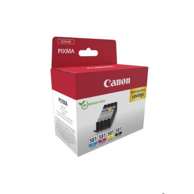 Pack de cartouches d'encre CANON CLI-581 Multi-couleurs