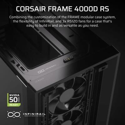 Boîtier PC CORSAIR FRAME 4000D RS Noir - Moyen-tour