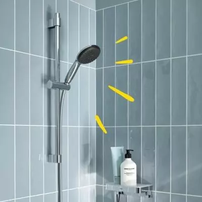 Ensemble de douche GROHE Vitalio Start 110 - Économie d'eau et design chromé