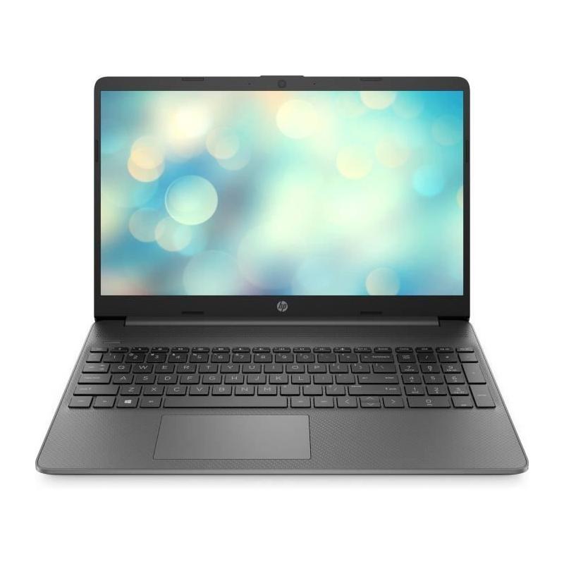PC Portable HP 15s-fq0023nf: Windows 11, 15,6" FHD, Celeron N4120 - 8Go RAM, 256Go SSD