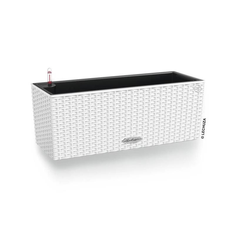 Jardinière Balconera cottage 50 Blanc - Kit complet 