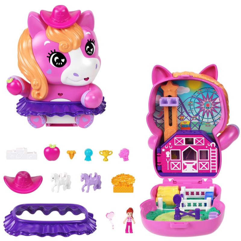 Polly Pocket – Coffret Poney Rodéo