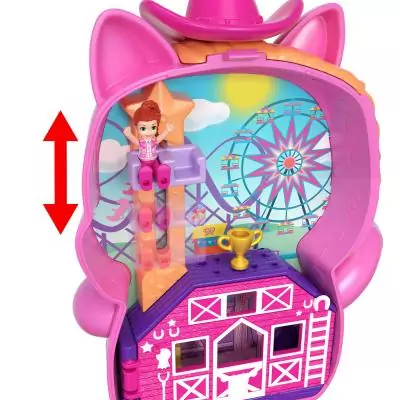 Polly Pocket – Coffret Poney Rodéo Polly Pocket – Coffret Poney Rodéo