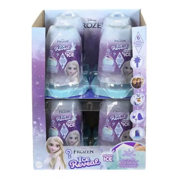 La Reine des Neiges Mattel Poupée Disney Coffret Ice Reveal HXH17