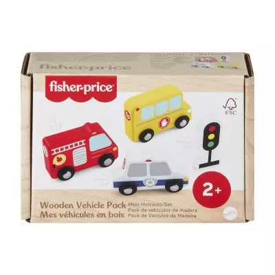 Fisher-Price – Mes véhicules en bois