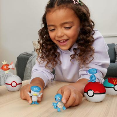 MEGA Pokémon – Coffret Équipe de Dresseurs de Type Eau