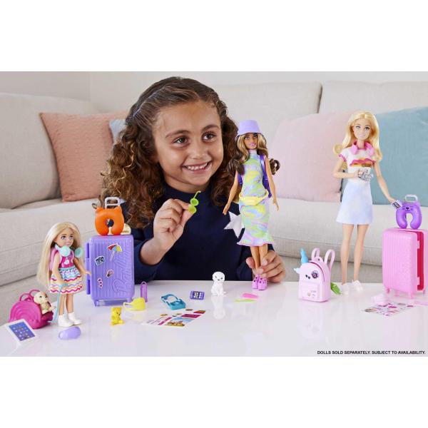 Barbie-Chelsea en Voyage-Coffret avec chiot et accessoires HJY17