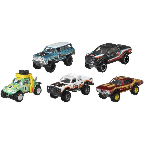 Hot Wheels - Véhicules Circuit Légends (Modeles aléatoires) - Petite Voiture - 3 ans et + FPY86