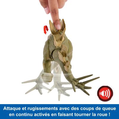 Jurassic World – Figurine Hesperosaurus Rugissement Féroce
