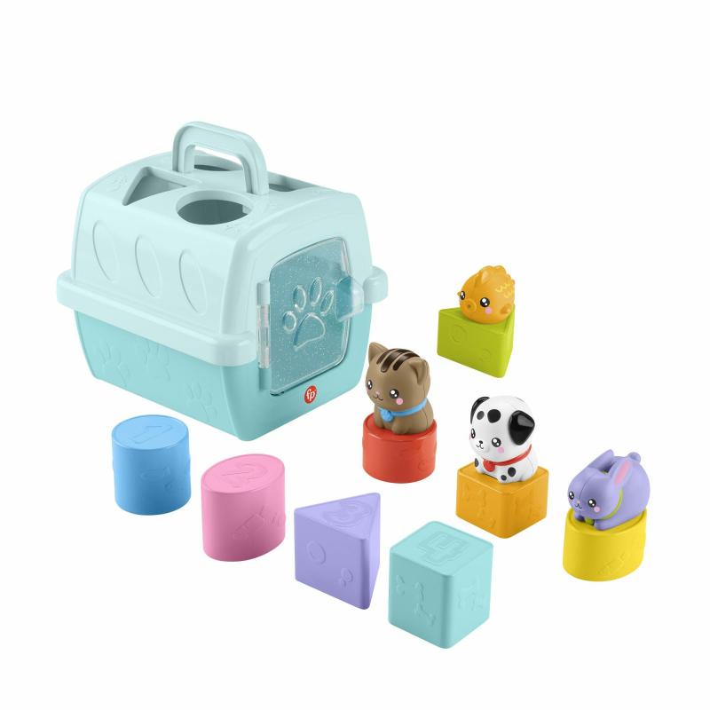 Fisher-Price – Trieur Caisse de Transport d’Animaux