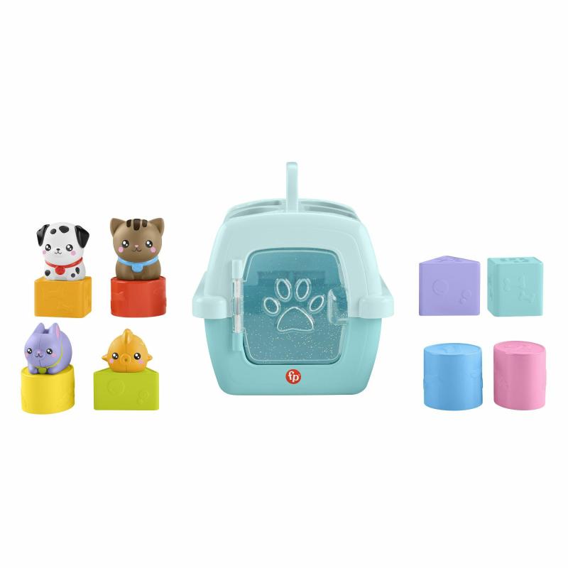 Fisher-Price – Trieur Caisse de Transport d’Animaux