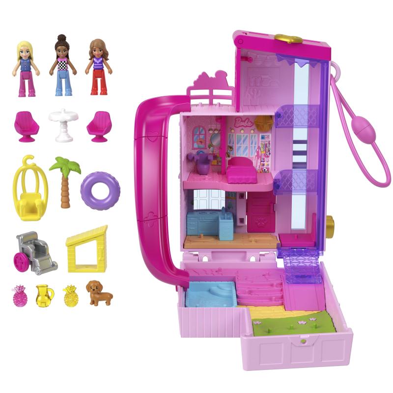 Polly Pocket – Coffret Maison de Rêve Barbie