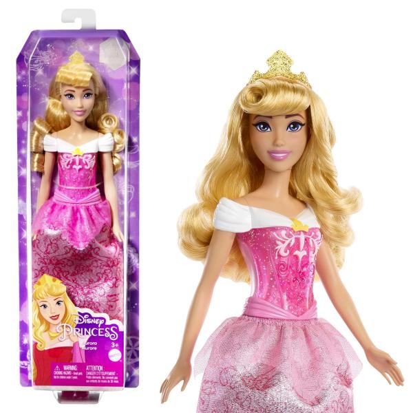 Aurore Poupée 29 cm, Mattel Poupée Disney Princesses habillage et accessoires HLW09