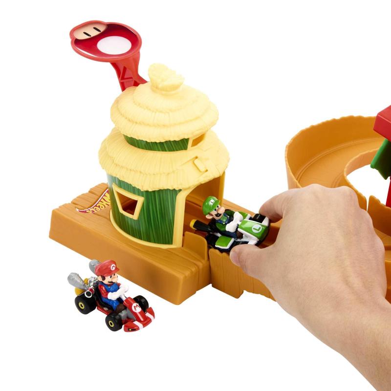 Hot Wheels Mario Kart – Circuit Royaume de la Jungle du film Super Mario Bros