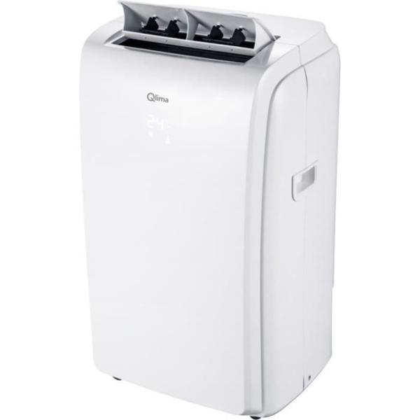 Climatiseur mobile réversible - QLIMA - PH528 - Air froid 2,5 kW - Air chaud 2,3 kW - Déshumidificateur - Wifi
