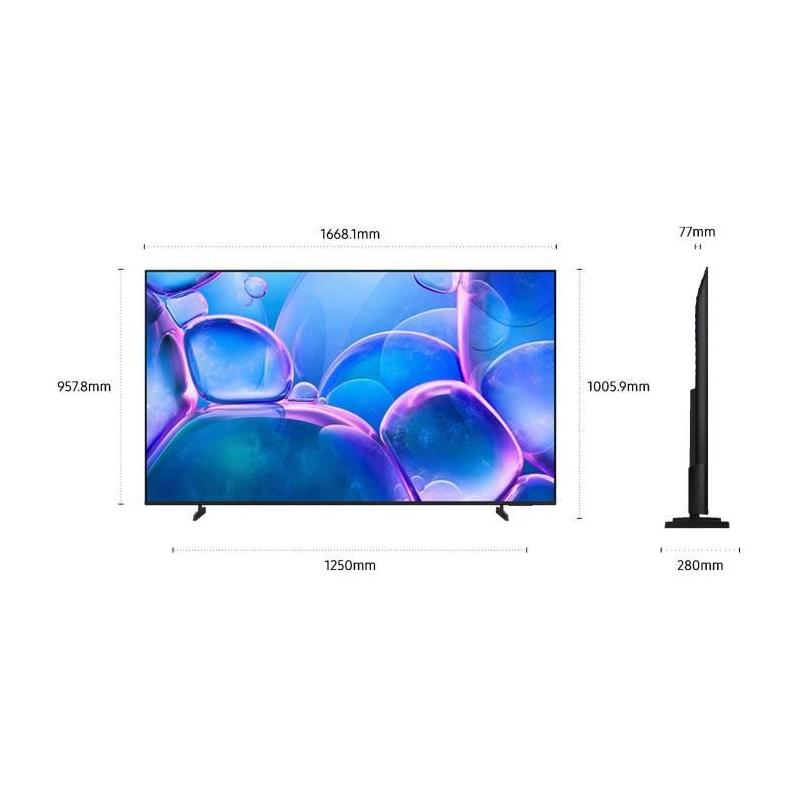 TV LED Samsung TU75U7005F 75" 4K UHD - HDR10+ - Smart TV