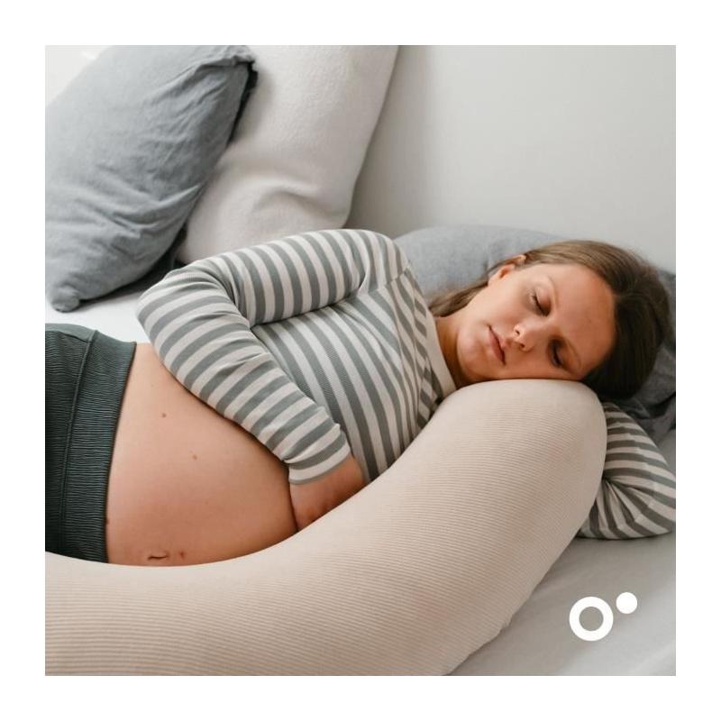 Coussin de grossesse et d'allaitement ultra confort - DOOMOO Buddy Beige