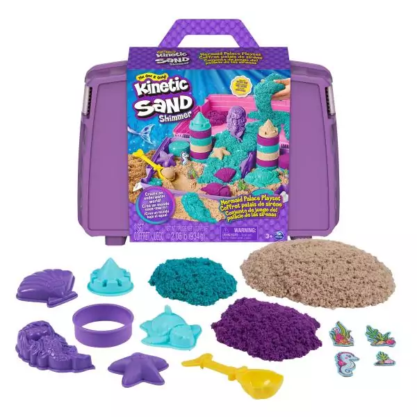 SPIN MASTER MALLETTE PALAIS DE SIReNE 934 G Kinetic Sand