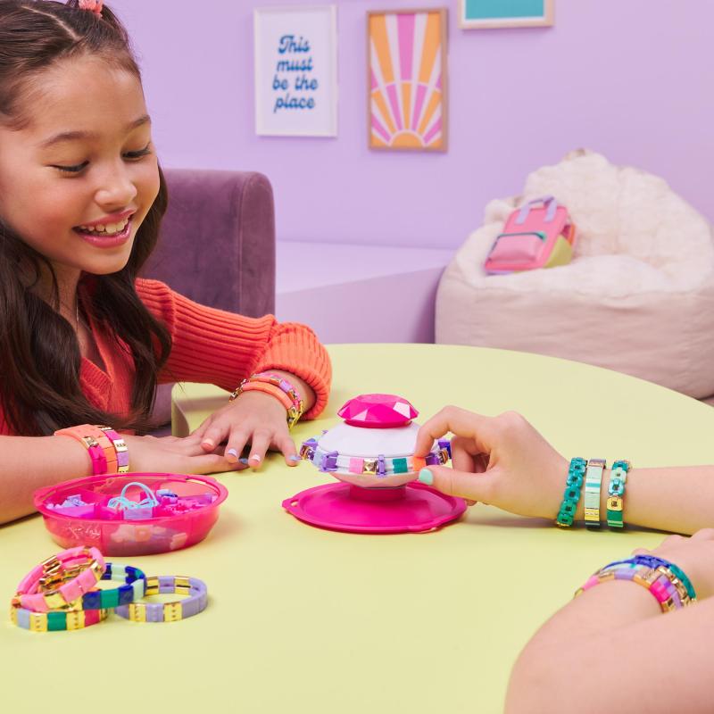 Cool Maker - Pop Style - Machine Kit Bracelet - Création bracelets - Bracelet Amitié - Utilisation Simple - Tendance Fun Facile