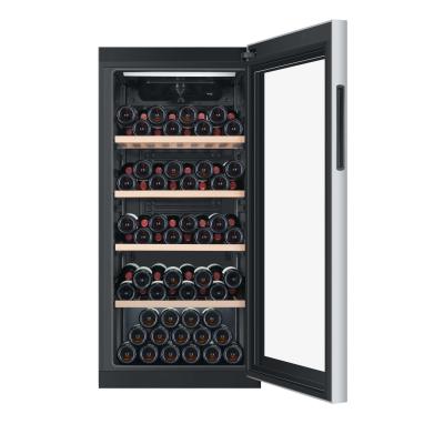 Haier HWS116GAE Refroidisseur de vin compresseur Pose libre Noir 116 bouteille(s)