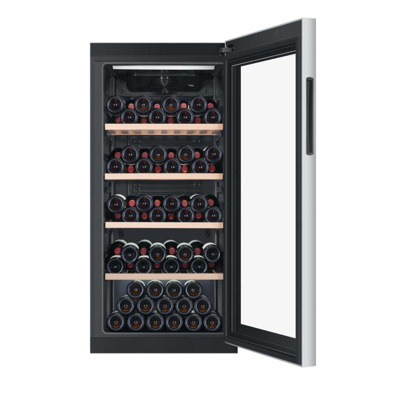 Haier HWS116GAE Refroidisseur de vin compresseur Pose libre Noir 116 bouteille(s)