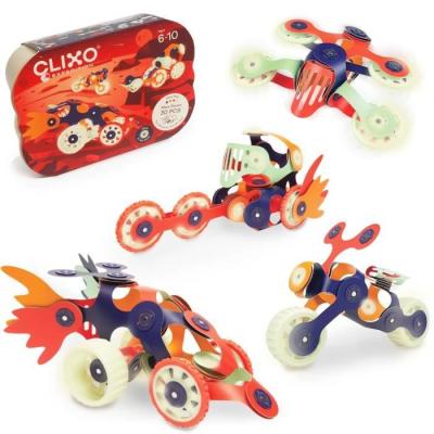 Construisez vos propres robots spatiaux lumineux avec le jeu magnétique GIPSY TOYS - MARS ROVERS - À partir de 6 ans