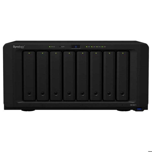 Serveur NAS - SYNOLOGY - DiskStation DS1821+ - 8 baies - AMD Ryzen V1500B - 4 Go RAM