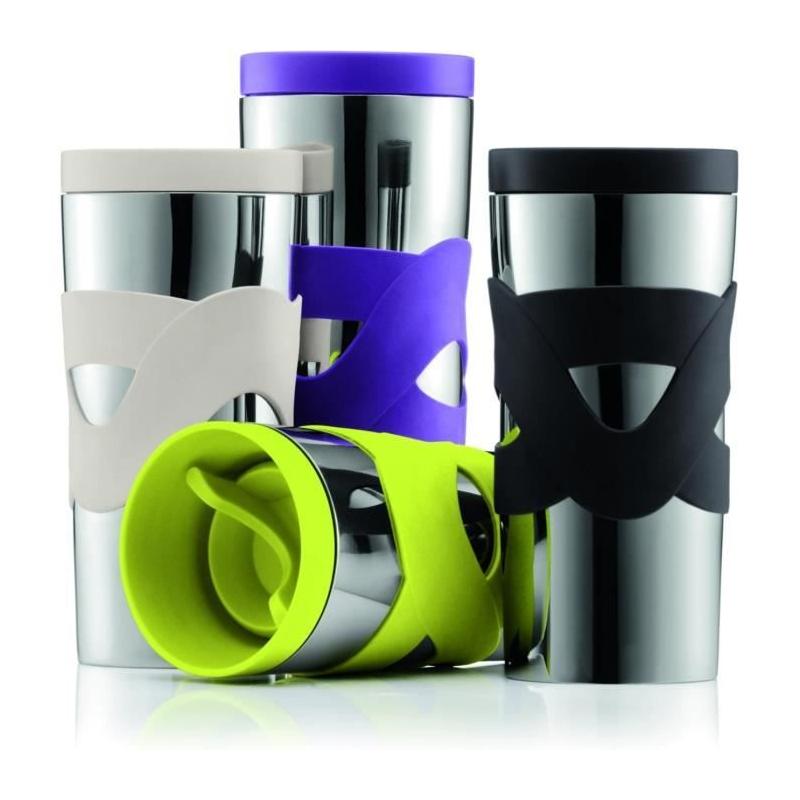 Mug de voyage isotherme BODUM 0.35L Noir