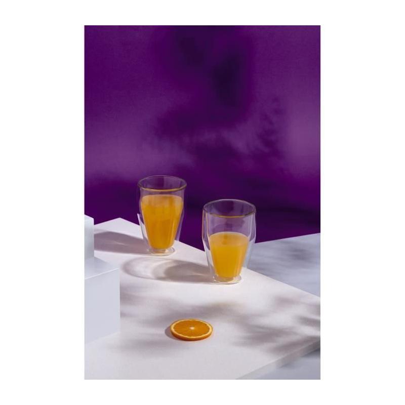 Ensemble de 6 verres thermo Bodum Titlis - Double paroi - 0.35 l