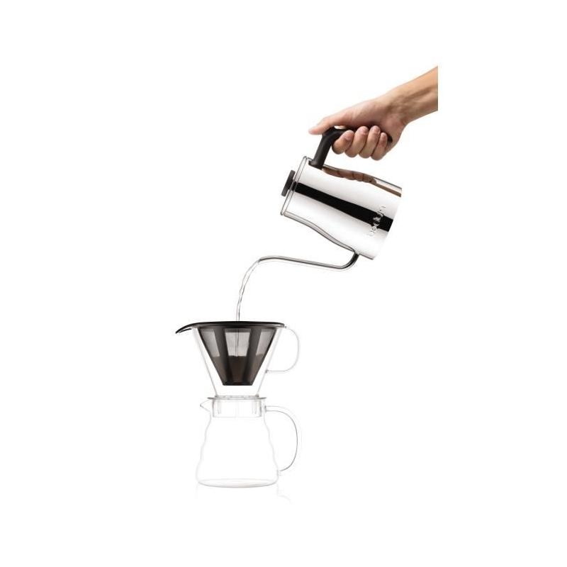 Cafetière BODUM Melior 5 tasses - Filtre inox - Transparent