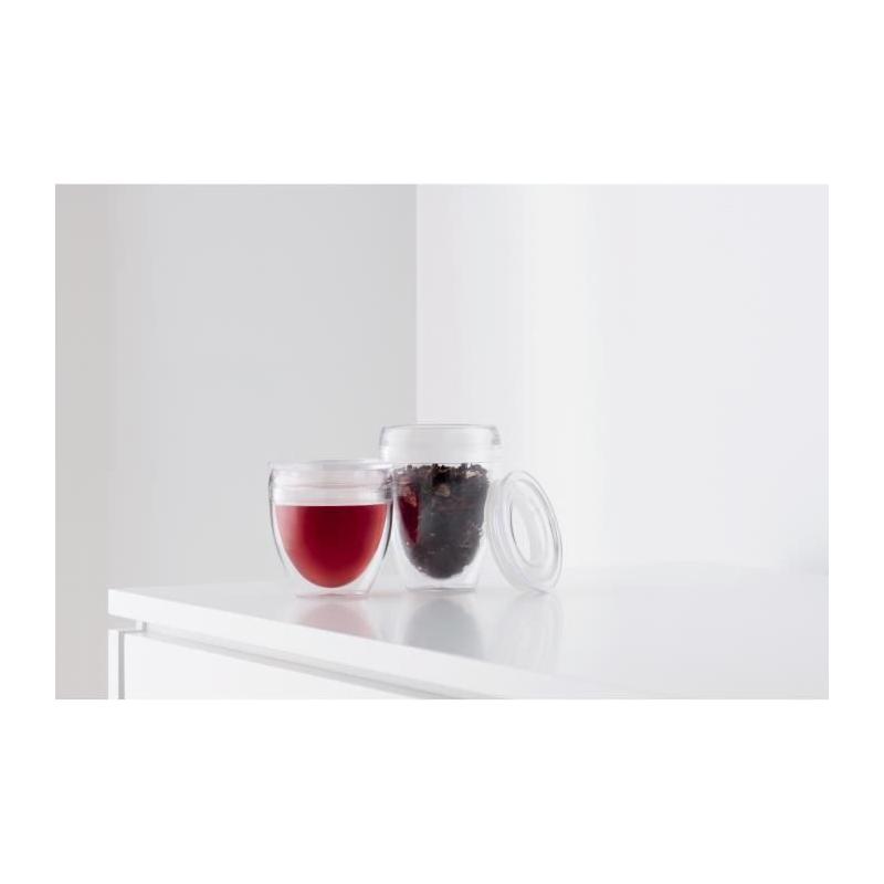 Gobelets BODUM Pavina To Go - Double paroi - 20 cl