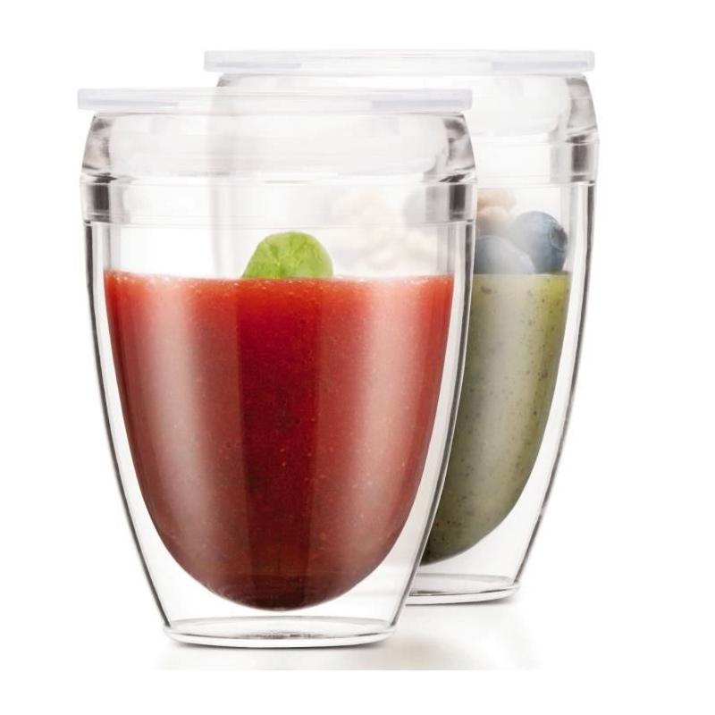 Verres BODUM Pavina To Go 30 cl - Double paroi plastique