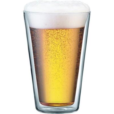 Verres double paroi BODUM Canteen - 0.4 l - Transparent