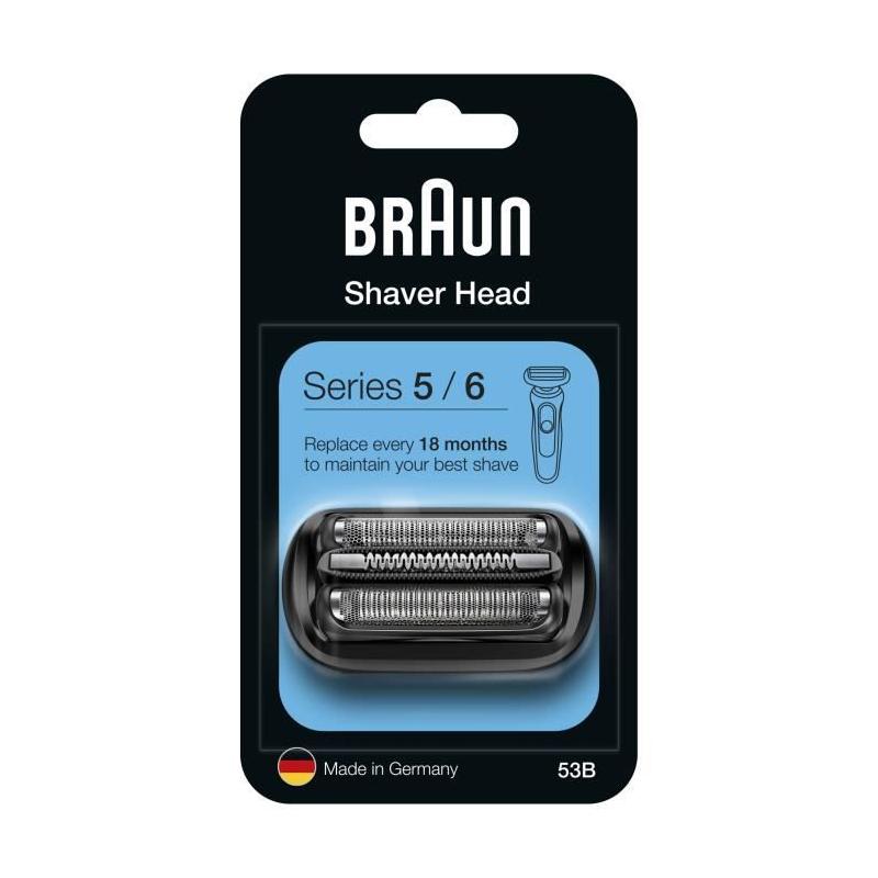 Tête de rasoir BRAUN Series 5 53B KP - Noir