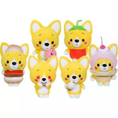 Peluche Little Corgi Cuties GIPSY TOYS - 20 cm - Burger