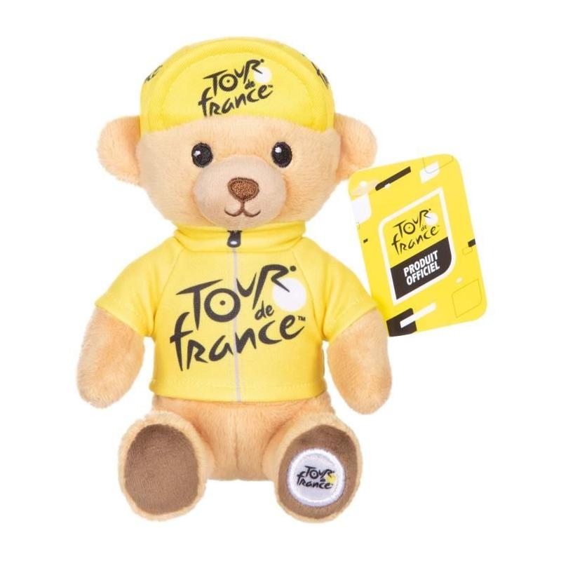 Peluche GIPSY TOYS Tour De France Ours Maillot Jaune 15 cm