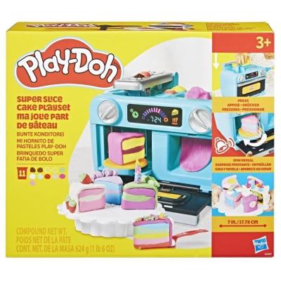 Amusez-vous à créer avec le coffret Play-Doh Ma jolie part de gâteau!