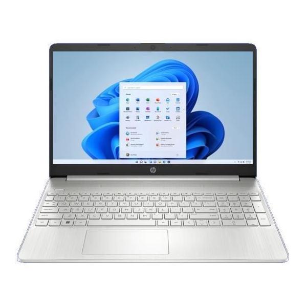 PC Portable HP 15s-fq5025nf - Windows 11 - 15,6 FHD IPS - Core i5-1235U - RAM 16Go - Stockage 512Go SSD - AZERTY