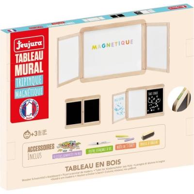 Tableau mural triptyque magnétique pour enfants