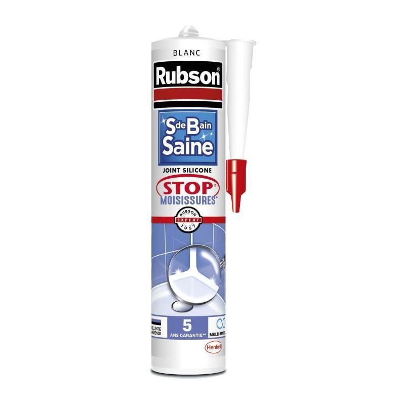 Mastic Sanitaires RUBSON - Salle de bain saine - Stop Moisissures