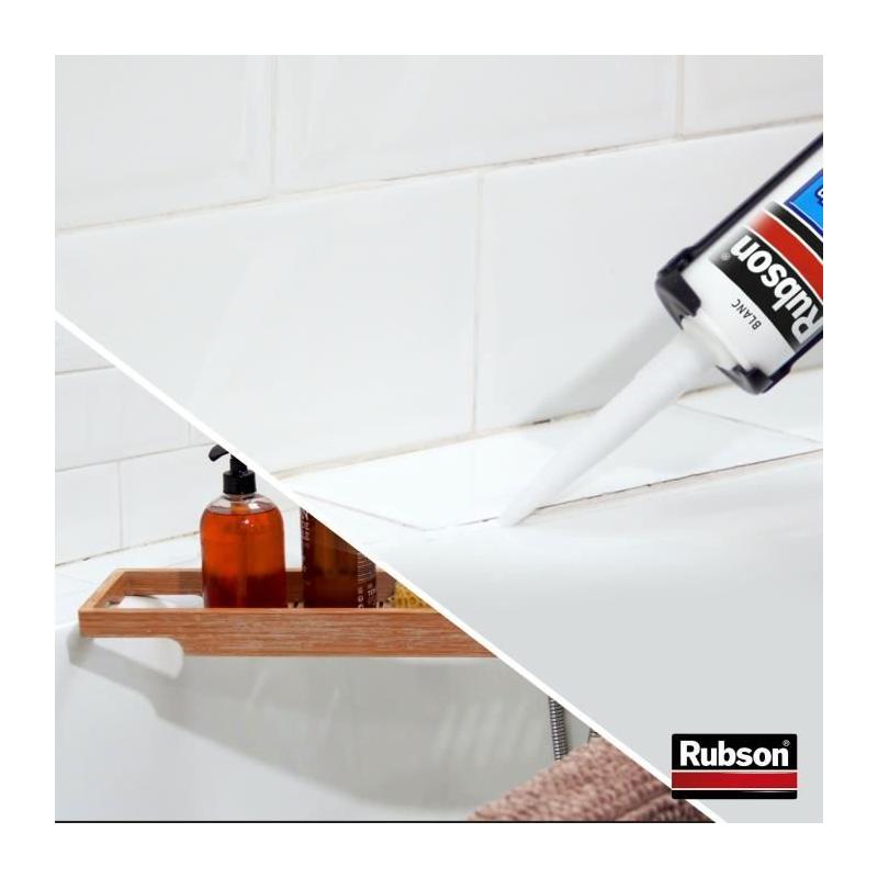 Mastic Sanitaires RUBSON - Salle de bain saine - Stop Moisissures