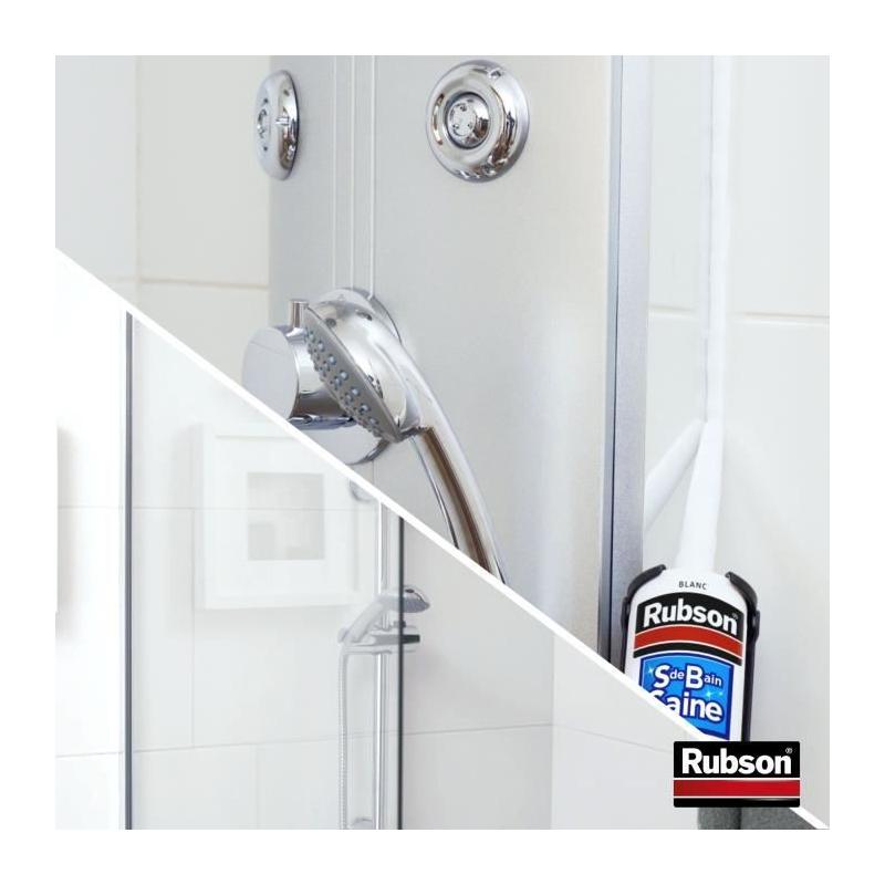 Mastic Sanitaires RUBSON - Salle de bain saine - Stop Moisissures