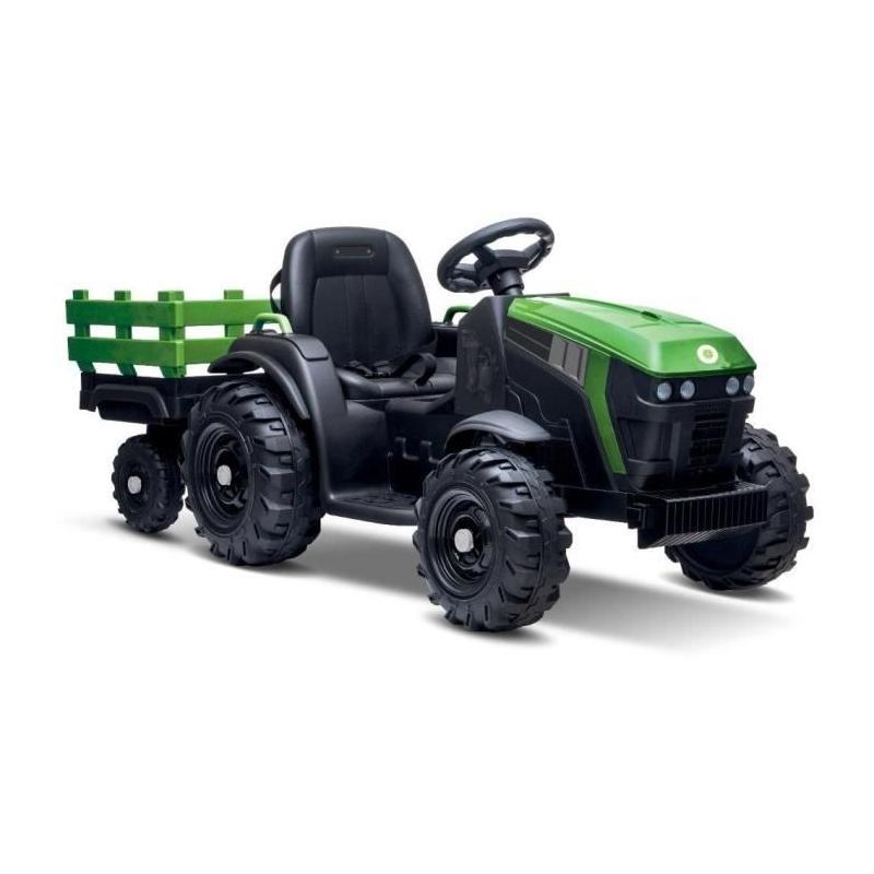 Tracteur enfant électrique avec remorque - La simulation agricole parfaite