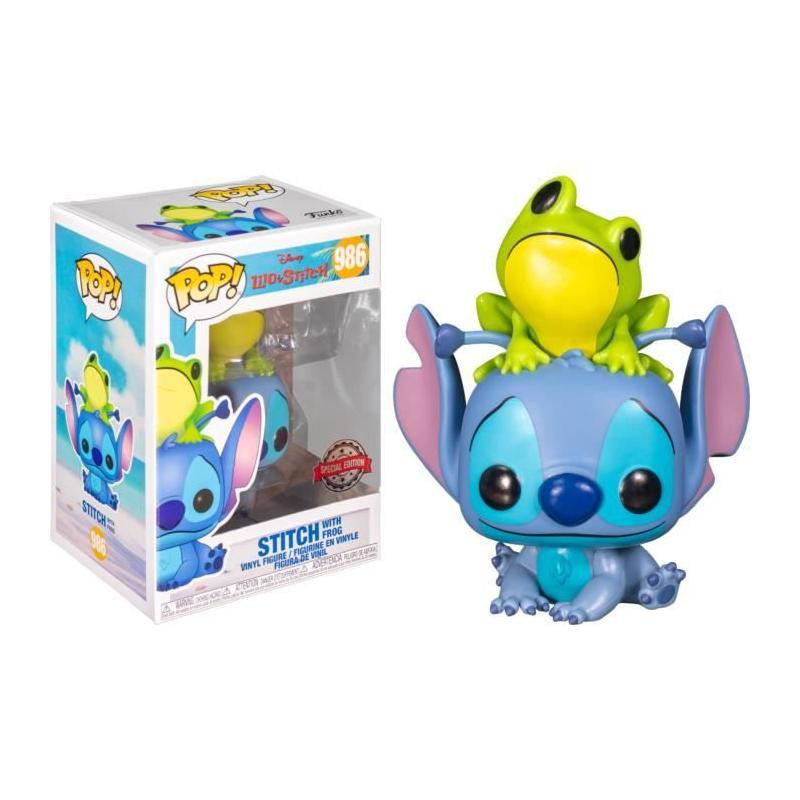 Figurine FUNKO Lilo avec Grenouille 986 Disney 9cm - Miniature à collectionner